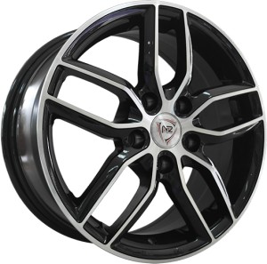 Литой диск NZ Wheels  SH656 7x17/5x114.3 ET40 D66.1 BKF