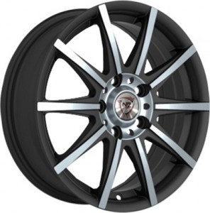 Литой диск NZ Wheels  F-7 6.5x16/4x100 D60.1 ET50 BKF