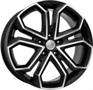 Литой диск КиК Пандора 8.5x19/5x115 D70.1 ЕТ40 Алмаз черный