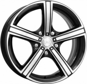 Литой диск КиК Спринт 6.5x16/5x100 D67.1 ЕТ45 Алмаз черный