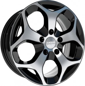 Литой диск Скад Гамбург 6.5x16/5x100 D60.1 ET45 Алмаз