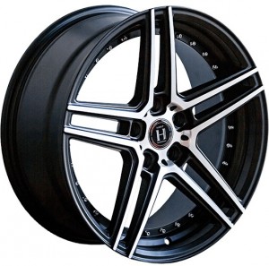 Литой диск Harp Y-22 8x18/5x114.3 D72.6 ET35 Satin black machined face