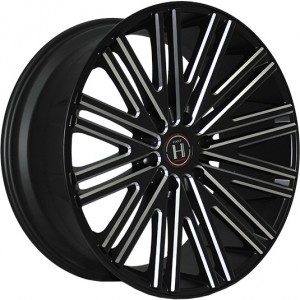 Литой диск Harp Y-112 9.5x22/6x139.7 D78.1 ET30 Absolute black precision milling