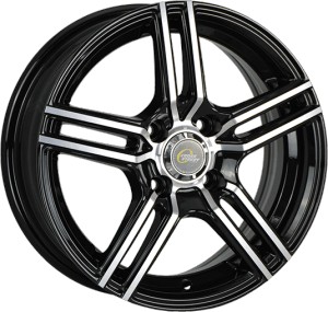 Литой диск X-Race ET50 D60.1 BKF