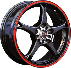 Литой диск Alcasta M11 6x15/4x100 D60.1 ET36 BKRS