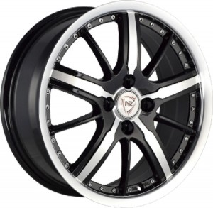 Литой диск NZ Wheels  SH663 6.5x16/4x100 D60.1 ET54 BKFPL