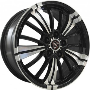 Литой диск NZ Wheels  SH649 7x17/5x114.3 D60.1 ET39 BKF