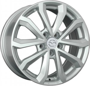 Литой диск Replica MZ78 7x17/5x114.3 D67.1 ET50 Silver