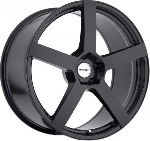 Литой диск TSW Panorama 8x17/5x114.3 D76 ET35 Matte Black