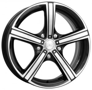 Литой диск КиК Спринт 6.5x15/4x100 D67.1 ET35 алмаз черный
