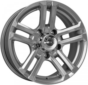 Литой диск КиК Палладика 7x16/5x139.7 D110.1 ET5 Дарк платинум