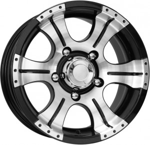 Литой диск КиК Байконур КС465-12 8x16/5x139.7 D110.1 ET0 Алмаз черный