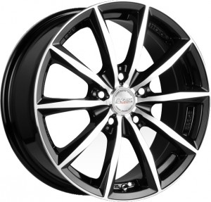 Литой диск RW Classic  H-536 7x16/4x98 ЕТ35 D58.6 BK F/P