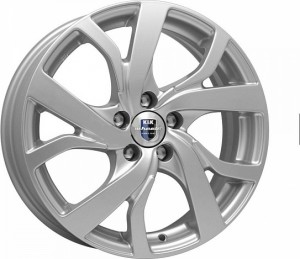 Литой диск КиК Палермо 6.5x16/5x114.3 D66.1 ET45 Блэк платинум
