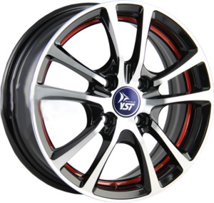 Литой диск YST X-3 6.5x16/5x114.3 D67.1 ET38 BKFRSI