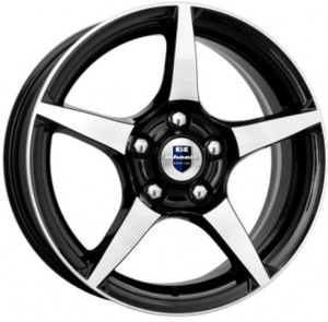 Литой диск КиК R1 (КС425-08) 6.5x16/5x114.3 D67.1 ET45 Алмаз черный
