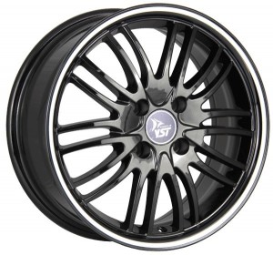 Литой диск YST X-18 5.5x14/4x100 D56.6 ET49 BKWS
