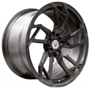 Кованый диск Vissol F-555R 8.5x20/5x112 D66.6 ET44 Matte black