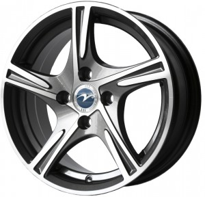 Литой диск Fly F021 6x14/4x98 D58.6 ET38 Machined gunmetal
