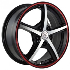 Литой диск NZ Wheels  SH667 6x15/4x100 D54.1 ET48 BKFRS