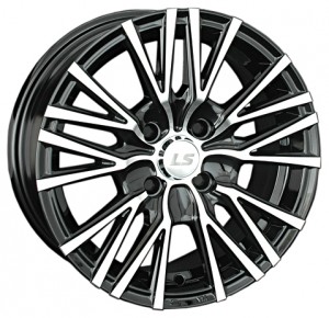 Литой диск LS Wheels LS568 6x14/4x100 D73.1 ET40 BKF