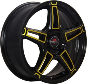 Литой диск Yokatta Model-35 6.5x16/5x114.3 D67.1 ET38 BK+Y