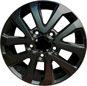 Литой диск Replica TY200-1 8x18/5x150 D110.1 ET56 Machined Black