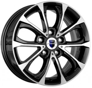 Литой диск КиК Urals 6.5x15/5x114.3 D66.1 ET43 Алмаз черный