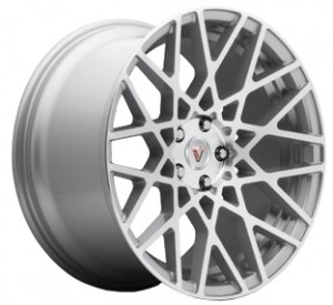 Кованый диск Vissol F-677 8.5x20/5x112 D66.6 ET45 Silver Polished