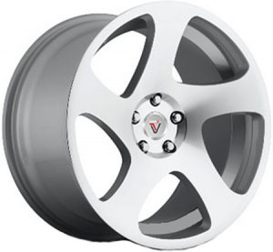 Кованый диск Vissol F-006 10x19/5x114.3 D72.6 ET40 Silver polished