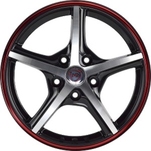 Литой диск NZ Wheels  SH667 6.5x16/4x100 D60.1 ET50 BKFRS