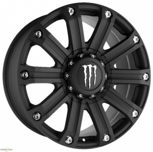 Литой диск RepliKey Nissan Patrol 9.0\R20 6x139.7 D77,8 ET30 Matt Black Monster [RK1015]