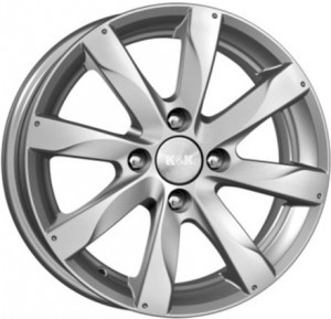 Литой диск КиК Джемини-оригинал КС617 6x15/4x100 D54.1 ET45 Дарк платинум