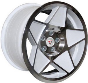 Кованый диск Vissol F-005 9.5x18/5x100 D57.1 ET35 White cut