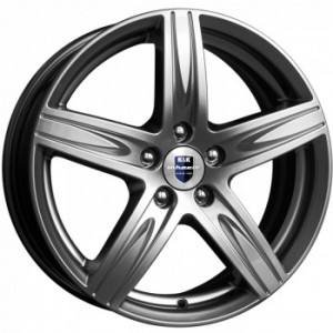 Литой диск КиК Андорра КС454 6.5x16/5x114.3 D66.1 ET40 Дарк платинум