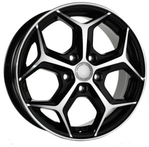 Литой диск Replica FO62 6.5x16/5x108 D63.3 ET52.5 BFP, на складе 3 шт