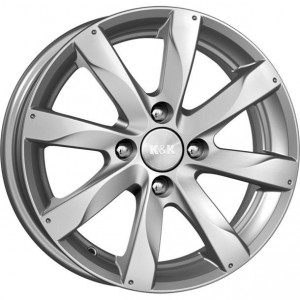 Литой диск КиК Джемини 6x15/4x100 D60.1 ЕТ50 Блэк платинум