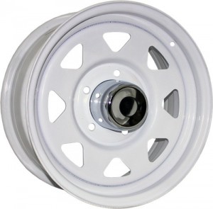 Штампованный диск J and L Racing J455-08 10x16/5x139.7 D110.1 ET-40 White
