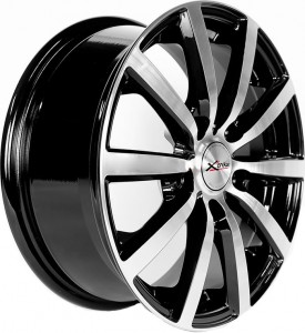 Литой диск Xtrike X-115 6x15/5x110 D65.1 ET43 BK/FP