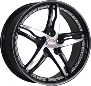 Литой диск Yokatta Model-40 9.5x20/5x114.3 D66.1 ET50 BKF
