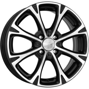 Литой диск КиК Блюз-оригинал 6x15/4x100 D54.1 ET45 алмаз черный