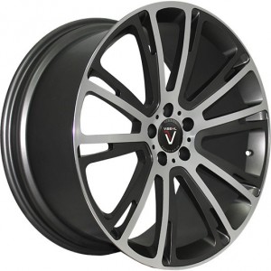Кованый диск Vissol F-765 8.5x20/5x112 D66.6 ET29 Matte graphite with matte polished