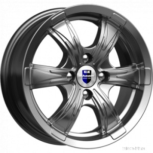 Литой диск КиК Блэйд КС633-01 5.5x14/4x98 D58.5 ЕТ25 Дарк платинум