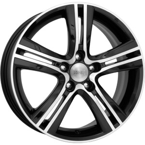 Литой диск КиК Борелли-оригинал KC613 6.5x16/5x108 D63.35 ET50 алмаз черный