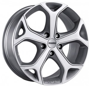 Литой диск Momo Reds Dark blade 7.5xR17/4x108 D72.3 ET42 Matt Artic Silver