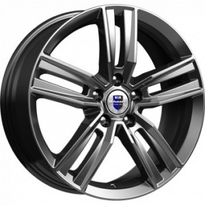 Литой диск КиК Rapid Танаис-оригинал 7x18/5x114.3 D67.1 ET38 Дарк платинум