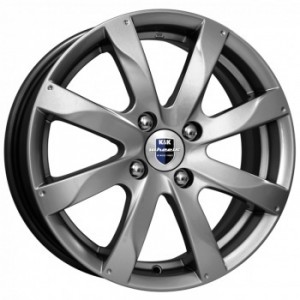 Литой диск КиК Джемини КС617 6x15/4x100 D67.1 ЕТ45 Дарк платинум