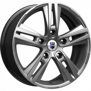Литой диск КиК Прайм 6.5x17/5x114.3 D67.1 ET48 Дарк платинум