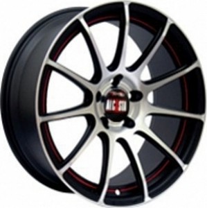 Литой диск Alcasta M25 6x15/4x100 D60.1 ET36 BKFRSI