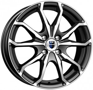 Литой диск КиК Brent КС733 6x16/4x114.3 D67.1 ET40 Дарк платинум